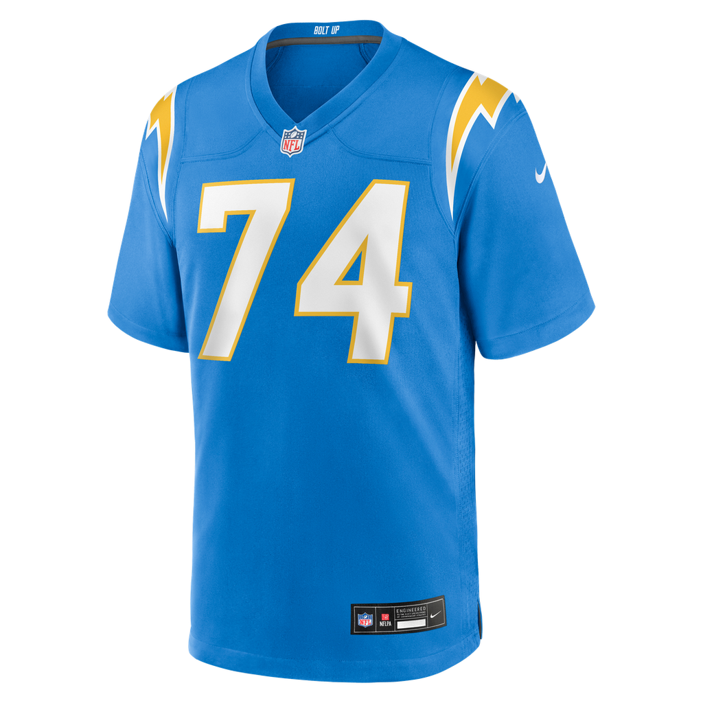 Austin Deculus Los Angeles Chargers Nike Team Game Jersey -  Powder Blue