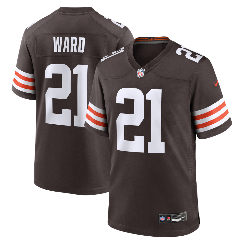 Denzel Ward Cleveland Browns Nike Player Game Jersey - Brown