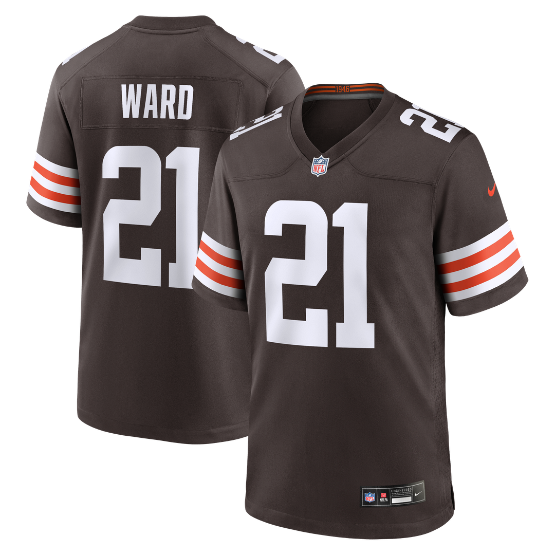 Denzel Ward Cleveland Browns Nike Player Game Jersey - Brown