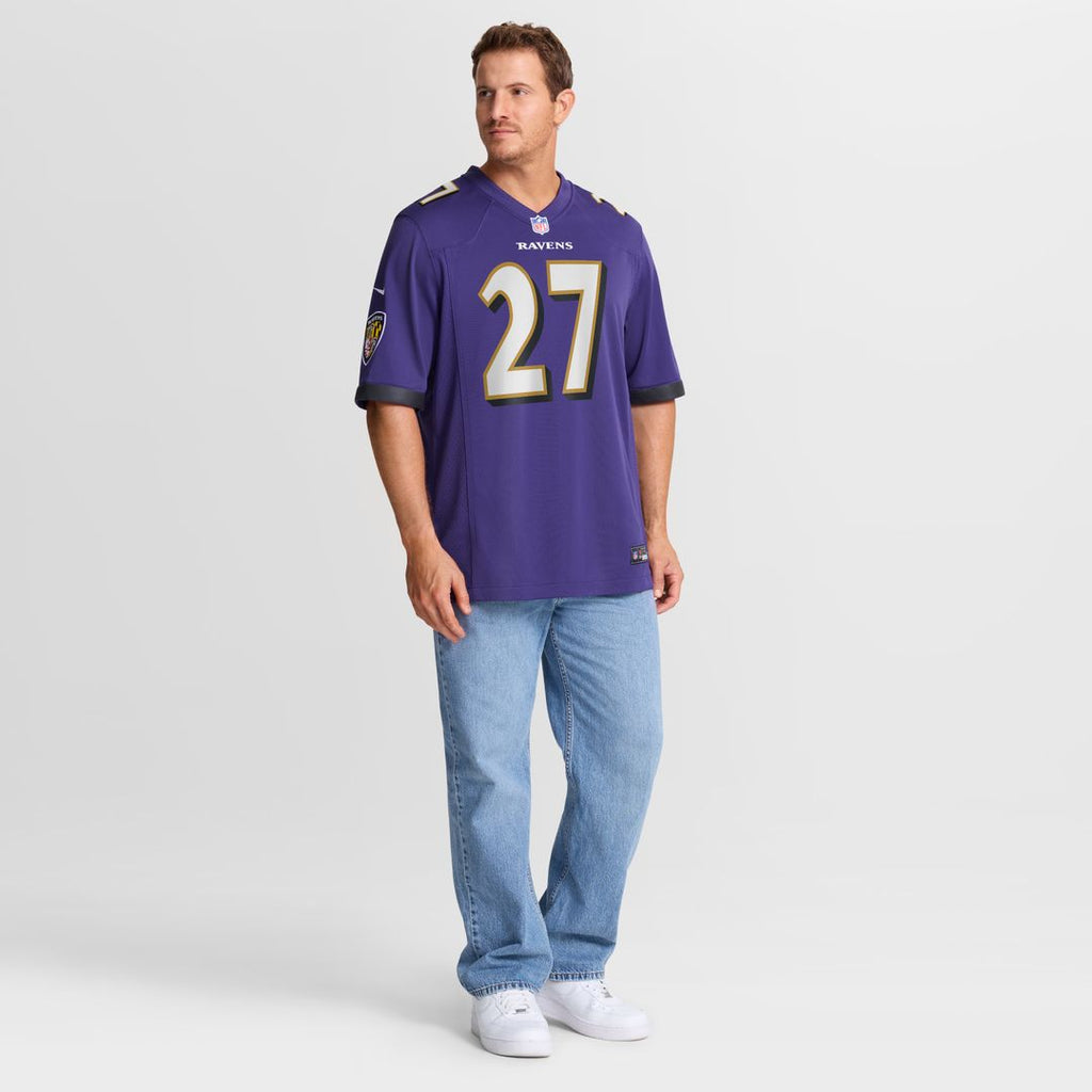 T.J. Tampa Baltimore Ravens Nike Team Game Jersey -  Purple