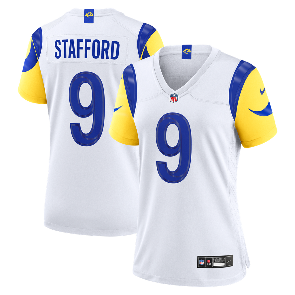Matthew Stafford Los Angeles Rams Nike Women's Game Jersey - White