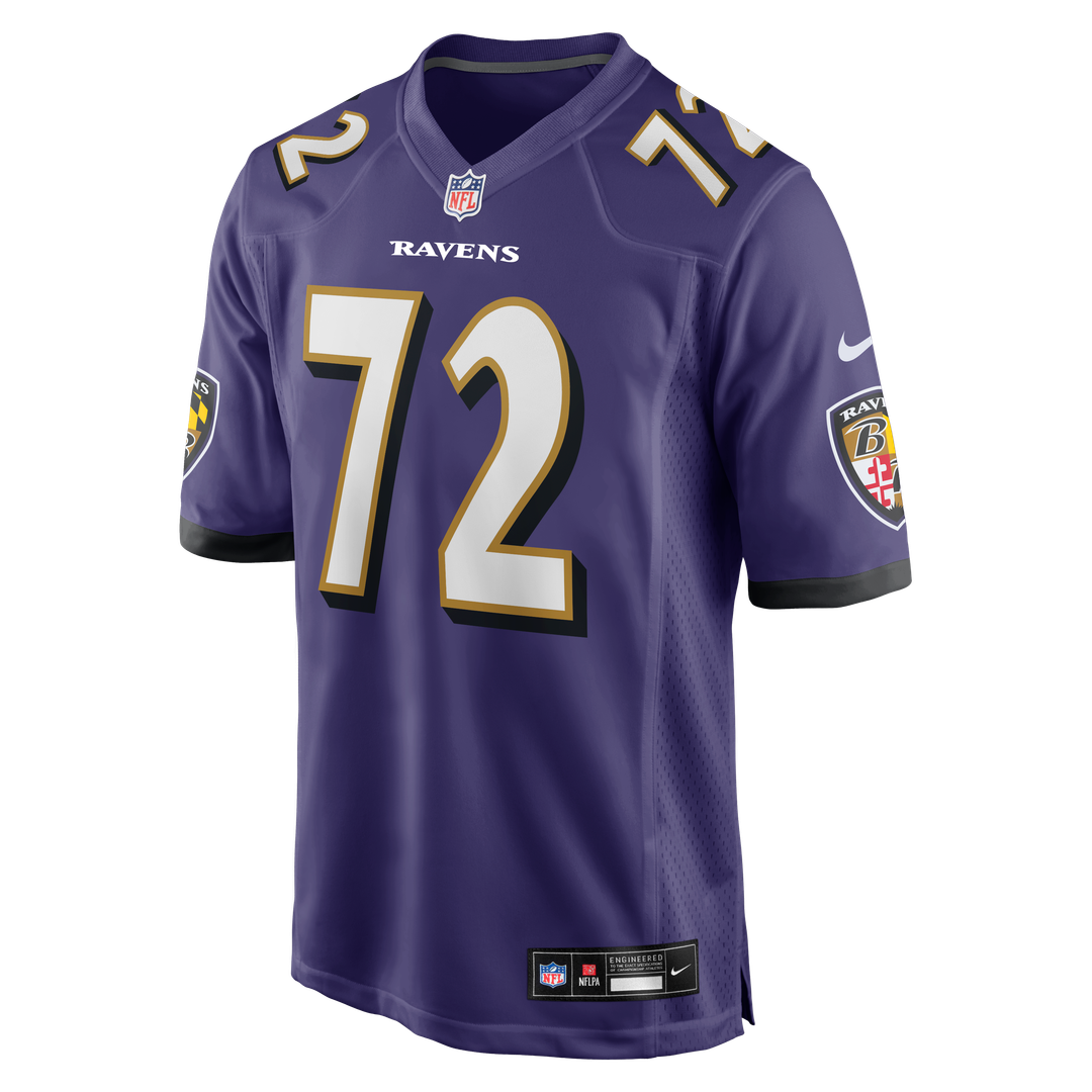 Andrew Vorhees Baltimore Ravens Nike Team Game Jersey -  Purple
