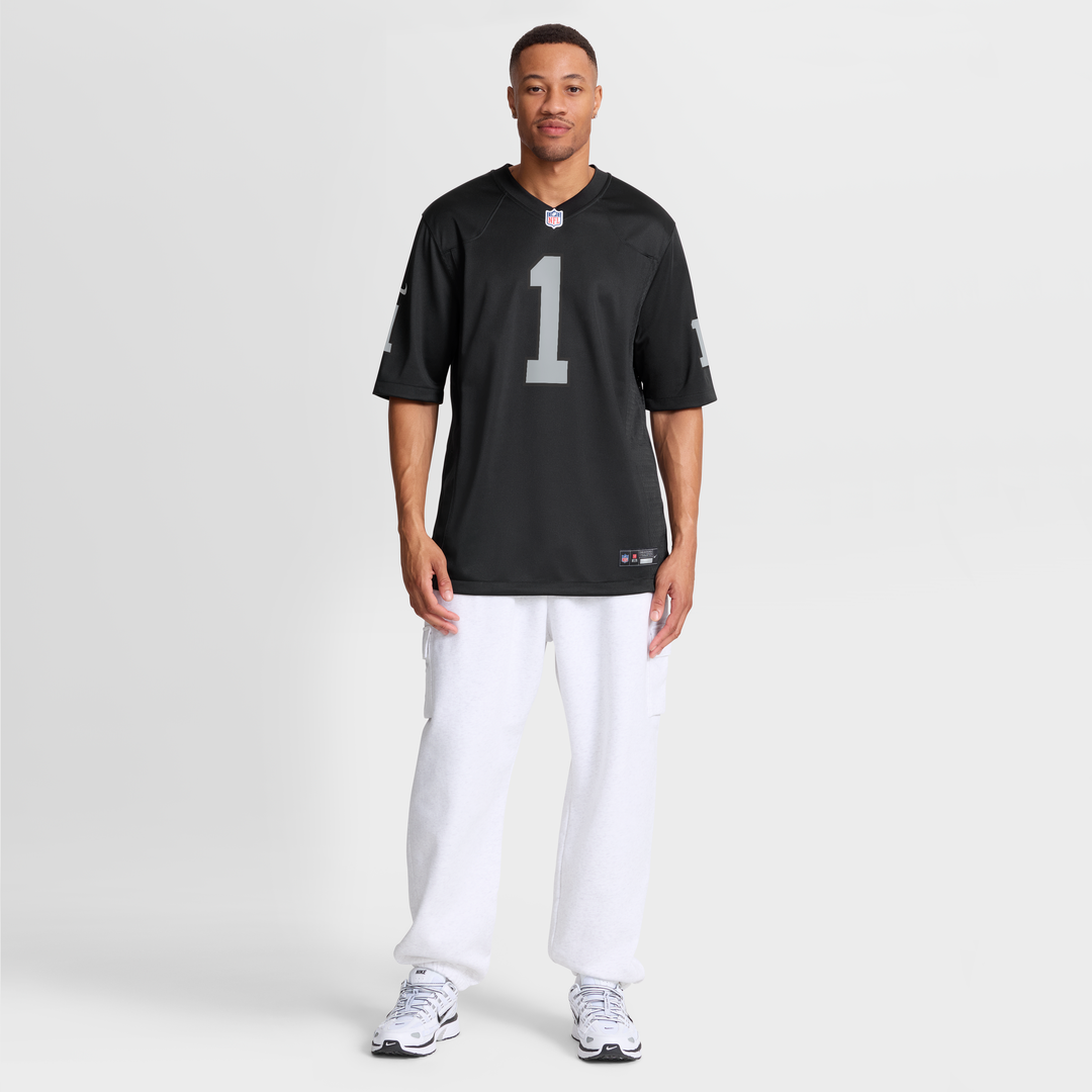 Number 1 Groom Las Vegas Raiders Nike Game Jersey - Black