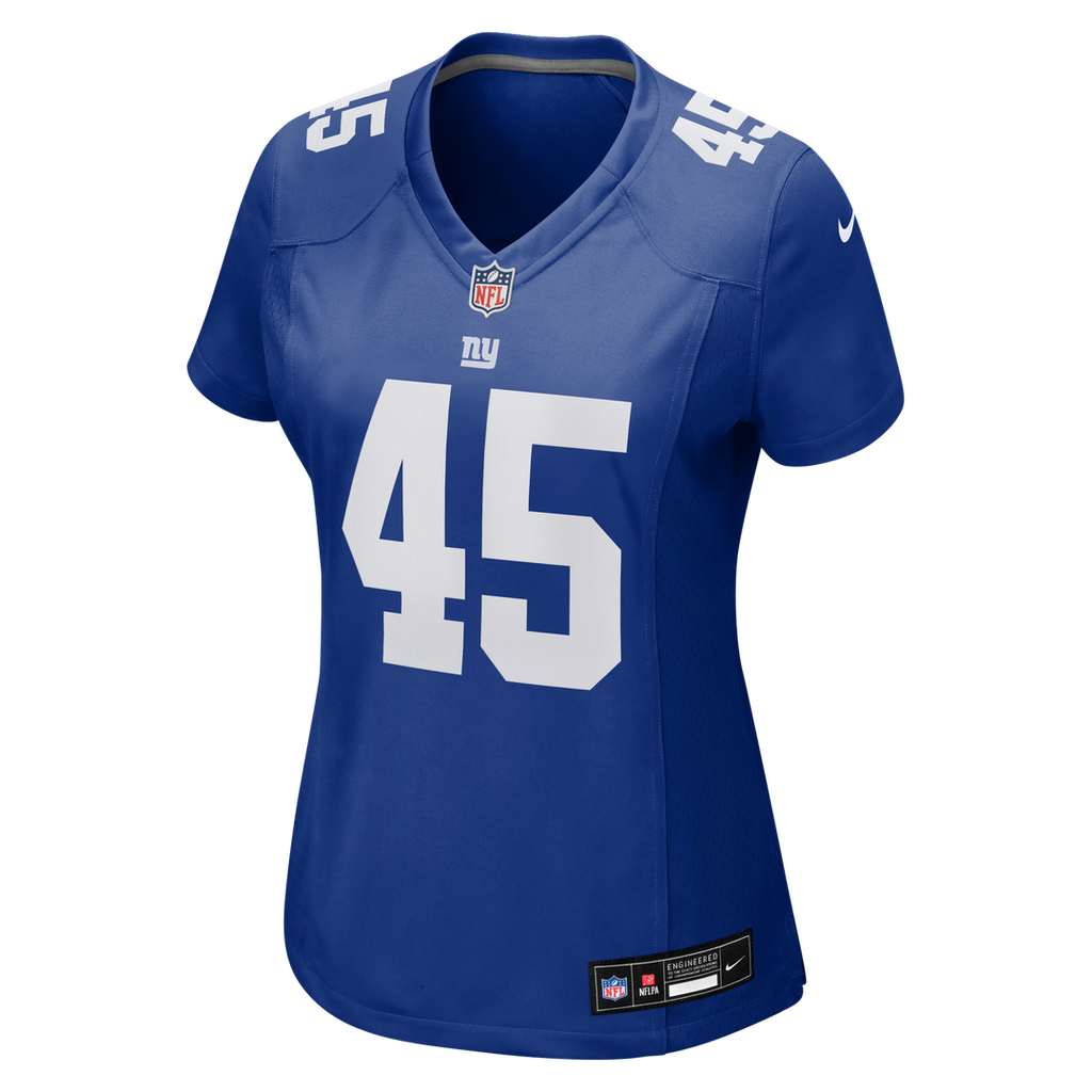 Patrick Ricard New York Giants Nike Women's Team Game Jersey -  Royal