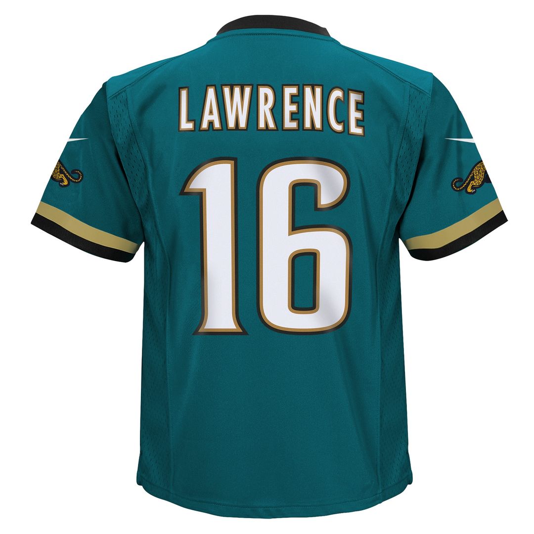 Trevor Lawrence Jacksonville Jaguars Nike Toddler Prowler Throwback Player Game Jersey - Teal