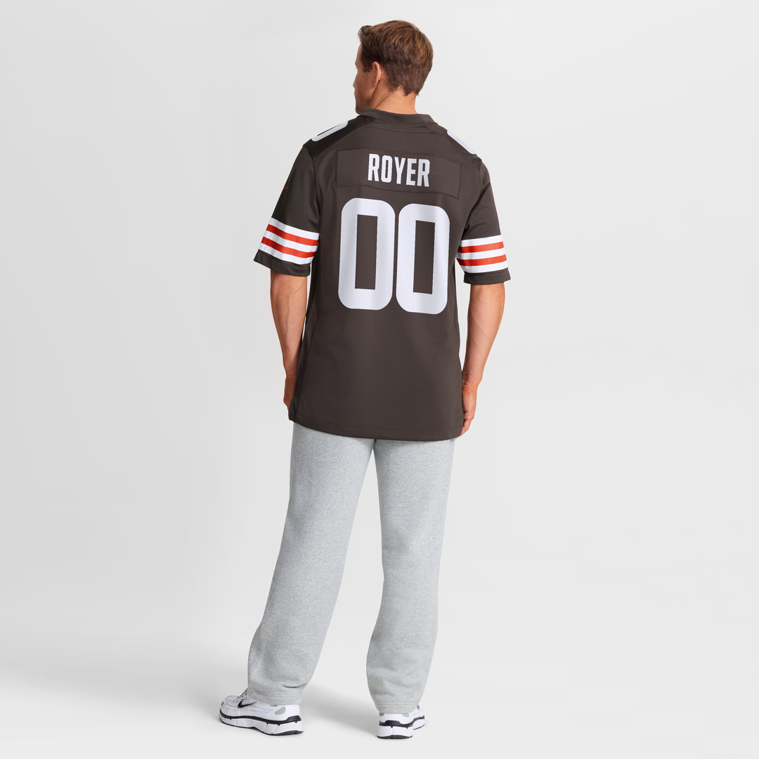 Joe Royer Cleveland Browns Nike Game Jersey - Brown