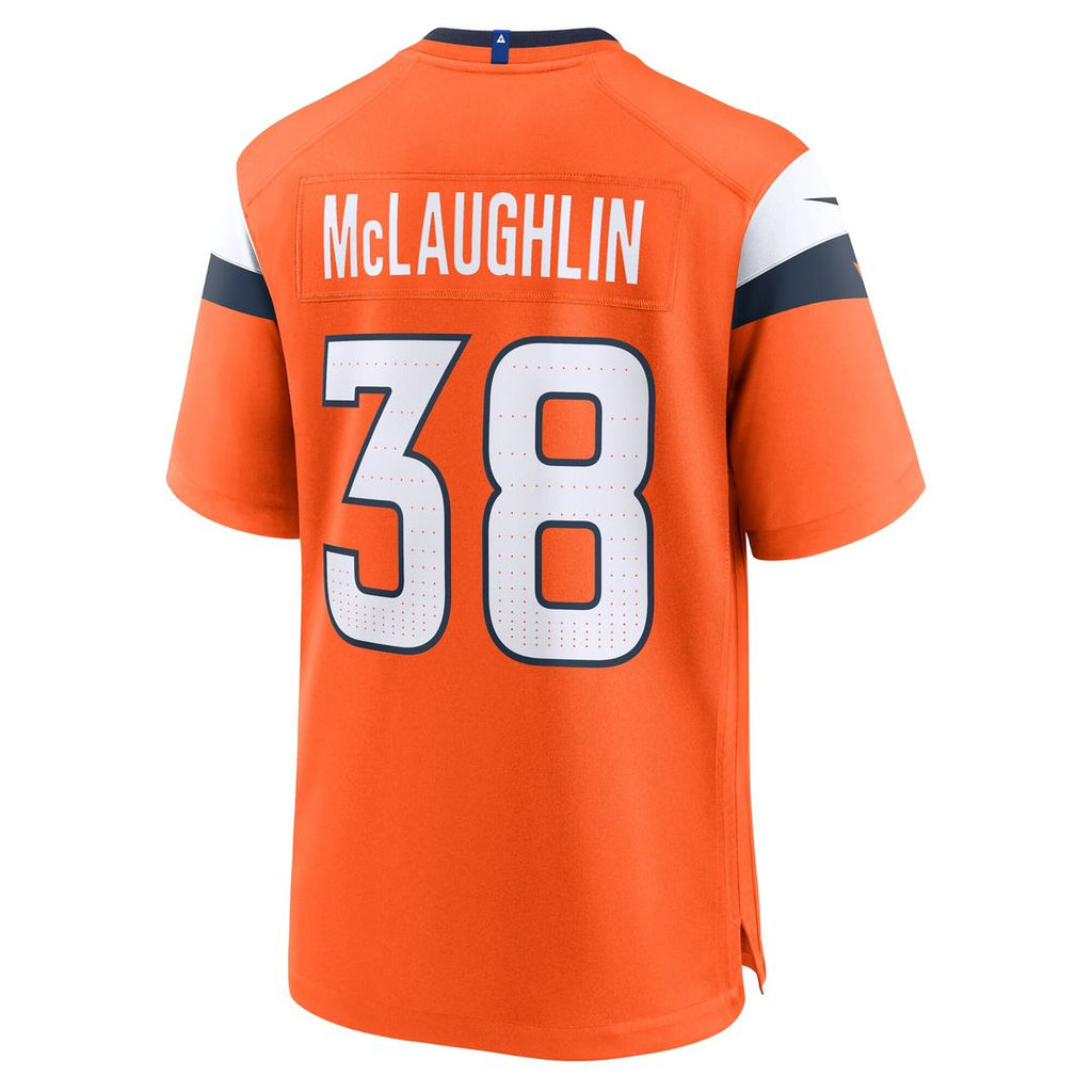 Jaleel McLaughlin Denver Broncos Nike Game Jersey -  White