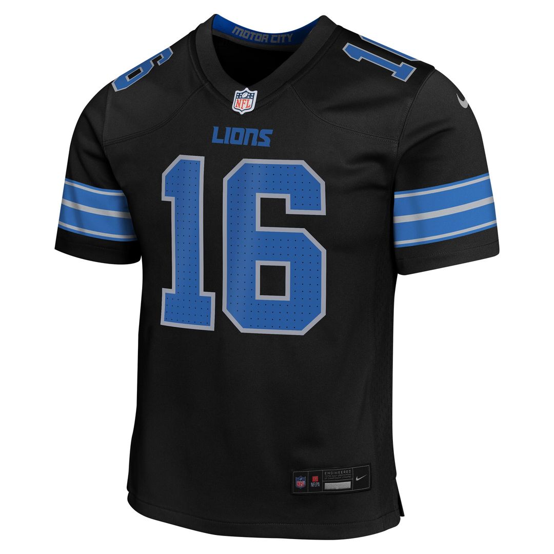 Jared Goff Detroit Lions Nike Youth Game Jersey - Blue