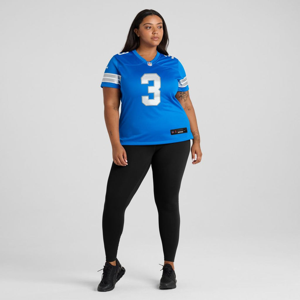 Jack Fox Detroit Lions Nike Women's Team Game Jersey -  Blue