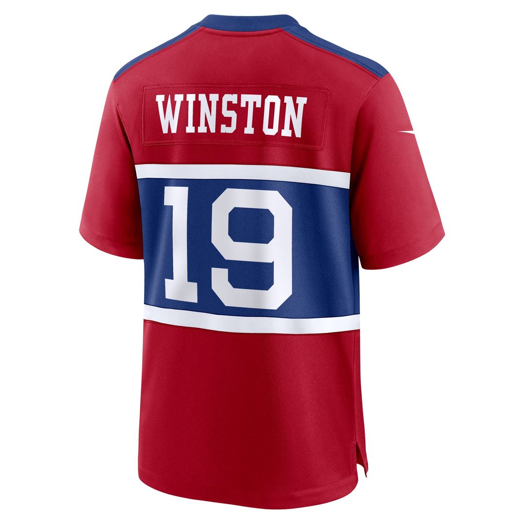 Jameis Winston New York Giants Nike Alternate Game Jersey - Century Red