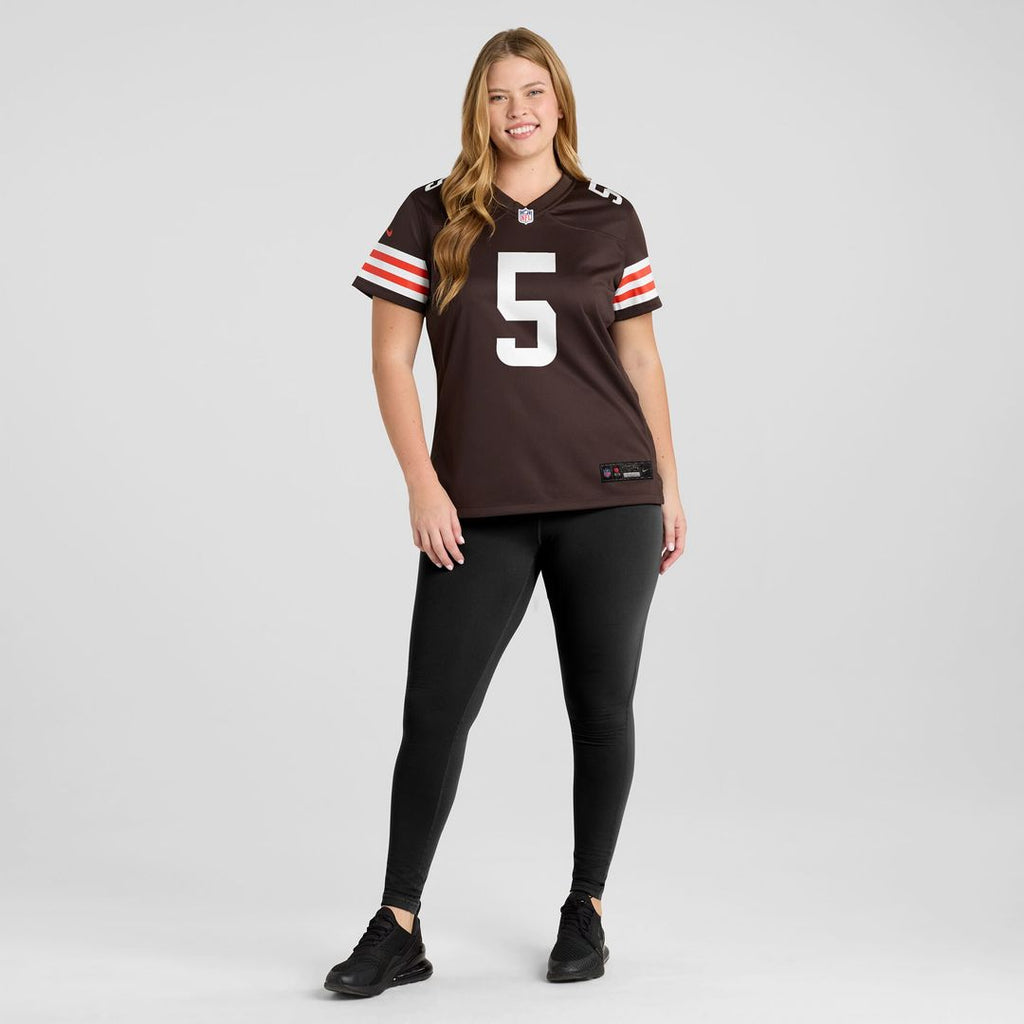 Rayshawn Jenkins Cleveland Browns Nike Women's Team Game Jersey -  Brown