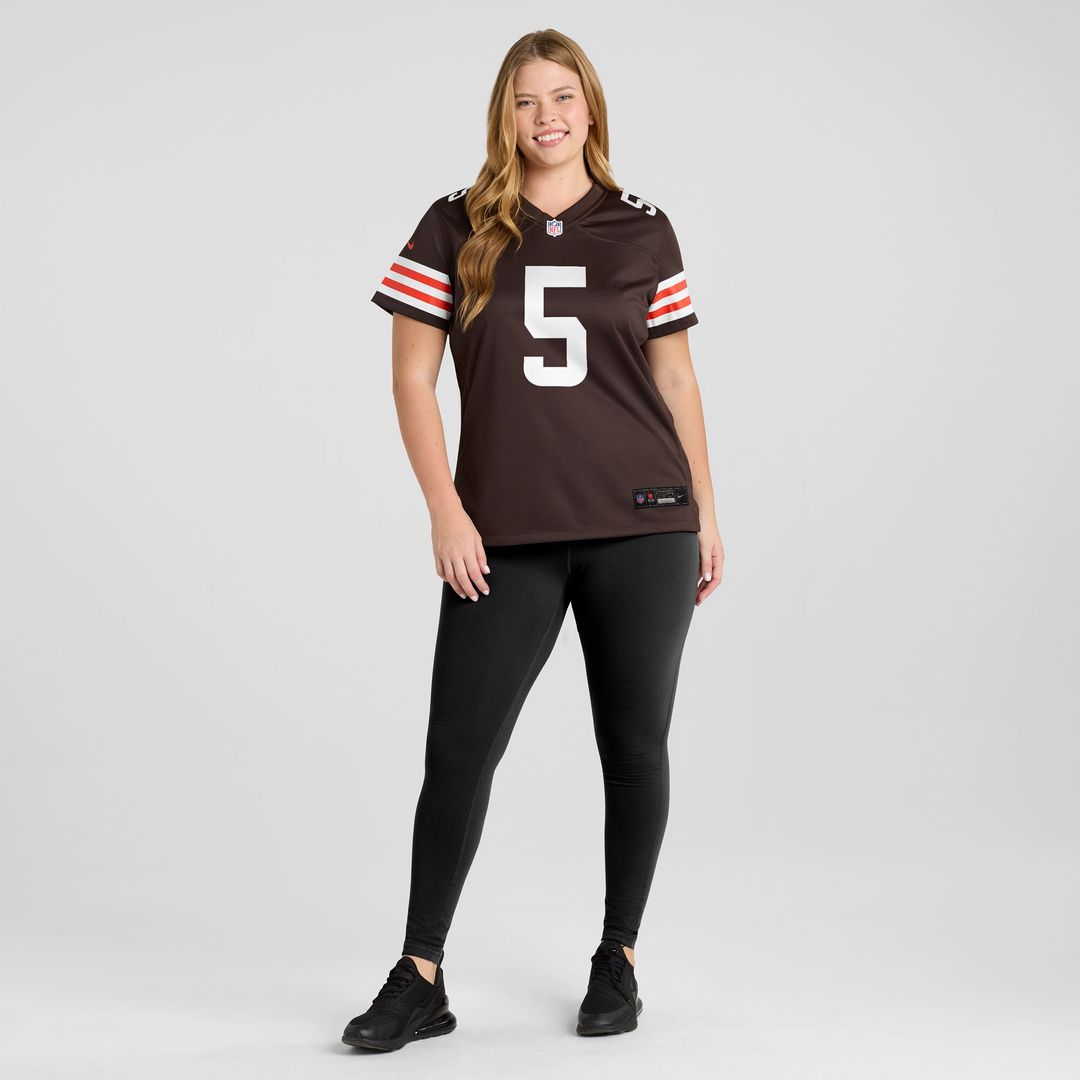 Rayshawn Jenkins Cleveland Browns Nike Women's Team Game Jersey -  Brown