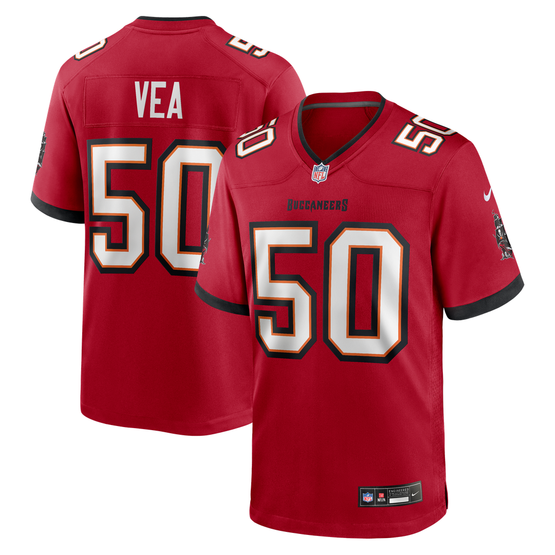 Vita Vea Tampa Bay Buccaneers Nike Game Jersey - Red
