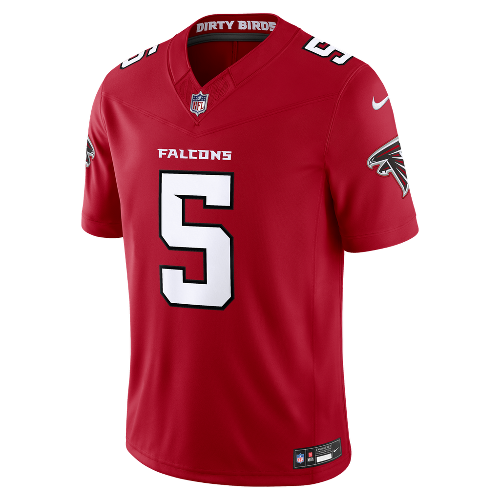 Drake London Atlanta Falcons Nike Vapor F.U.S.E. Stitched Limited Jersey - Red