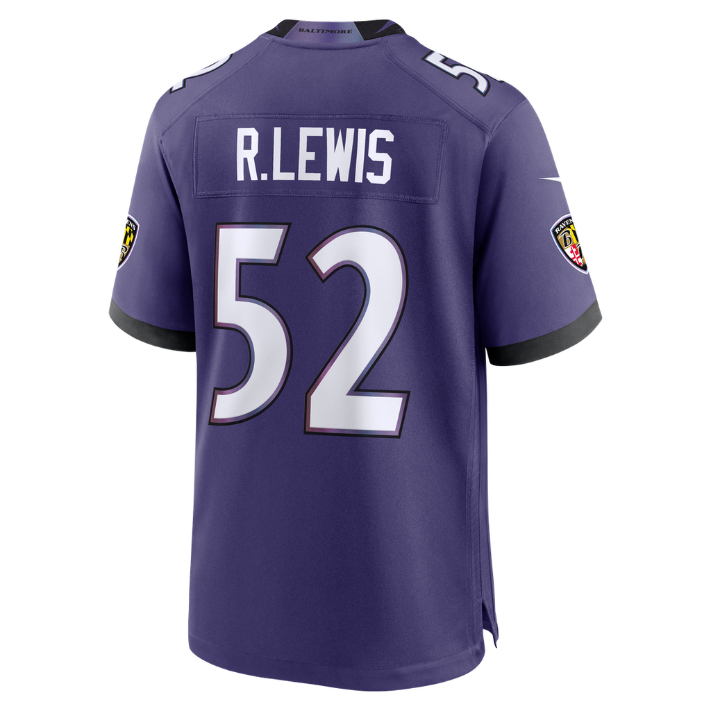 Ray Lewis Baltimore Ravens Nike Team Retired Player Game Jersey - Purple
