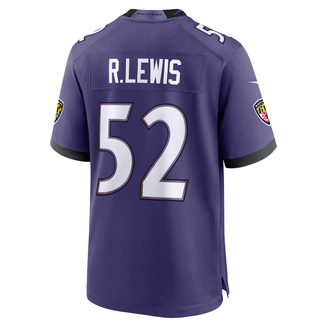 Ray Lewis Baltimore Ravens Nike Team Retired Player Game Jersey - Purple