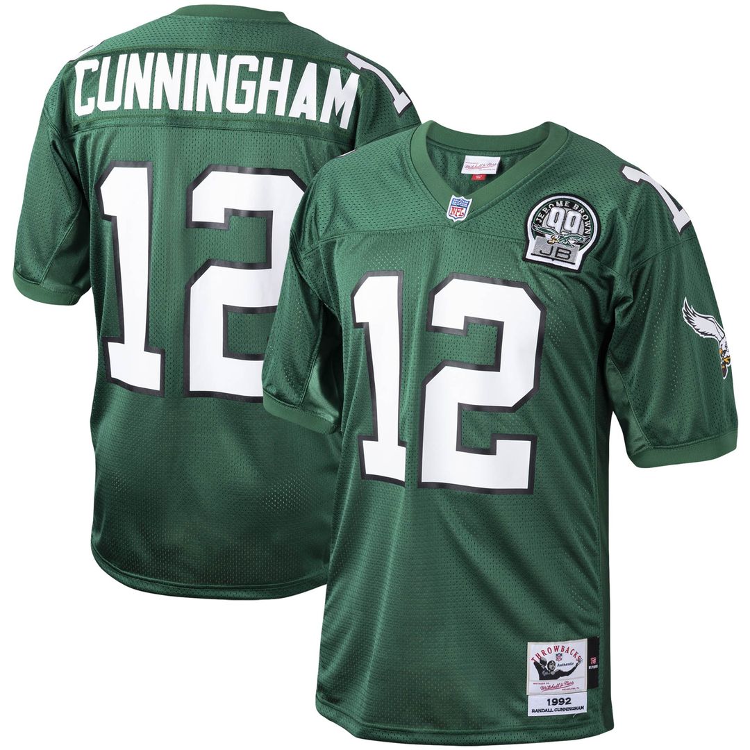 Randall Cunningham Philadelphia Eagles 1994 Mitchell & Ness Authentic Throwback Retired Player Jersey - White