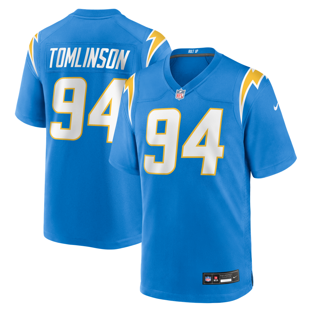 Dalvin Tomlinson Los Angeles Chargers Nike Team Game Jersey -  Powder Blue