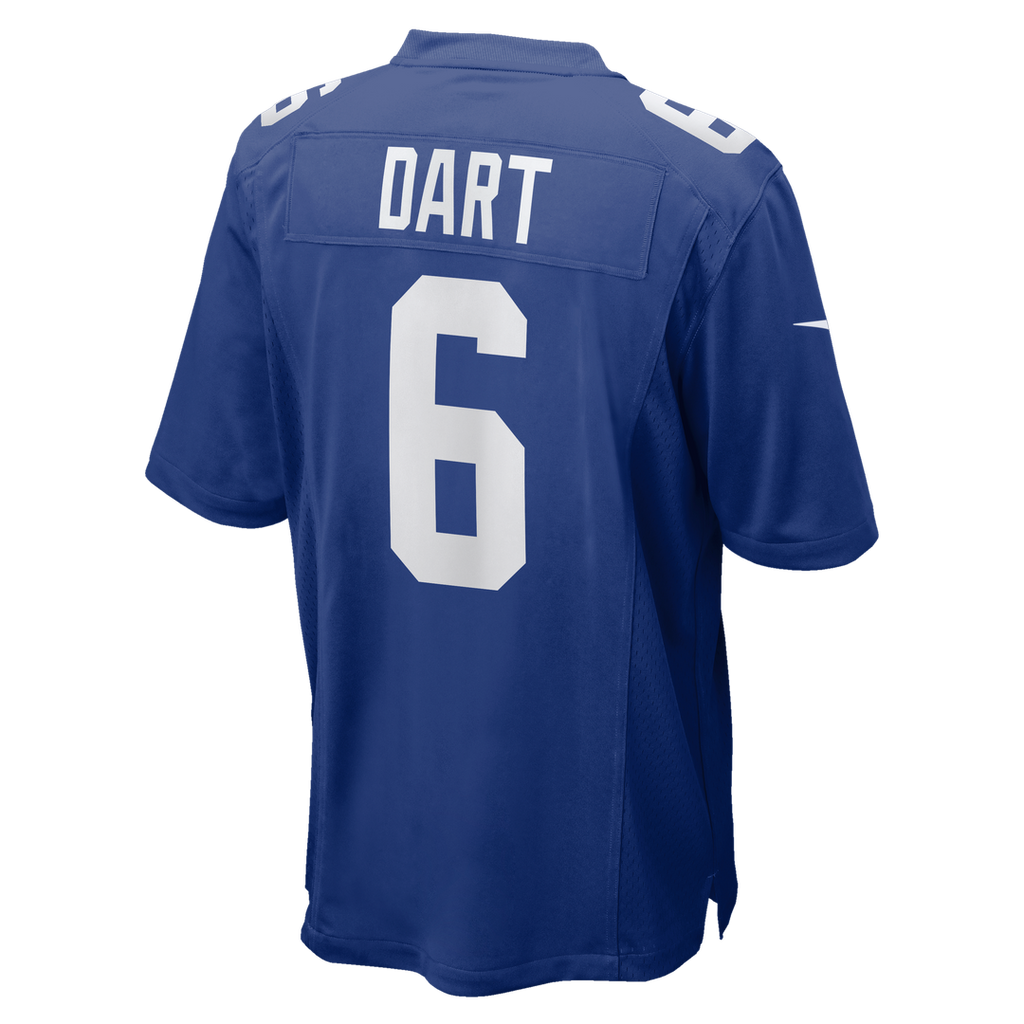 Jaxson Dart New York Giants Nike Team Game Jersey - Royal
