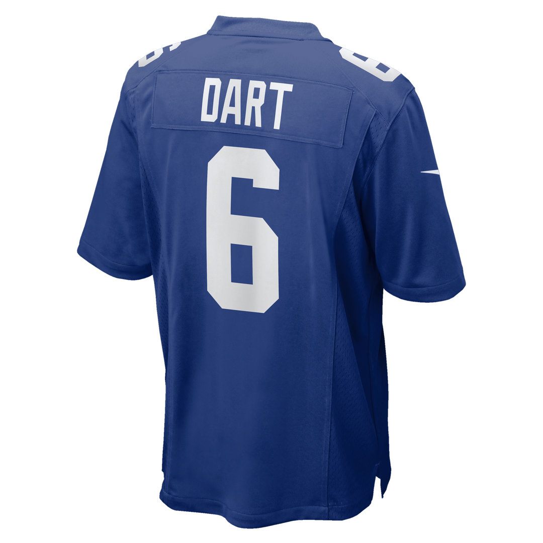 Jaxson Dart New York Giants Nike Team Game Jersey - Royal