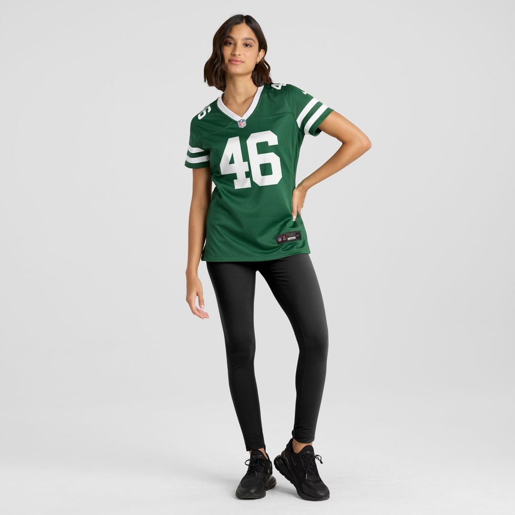 Joseph Ossai New York Jets Nike Women's Team Game Jersey - Legacy Green
