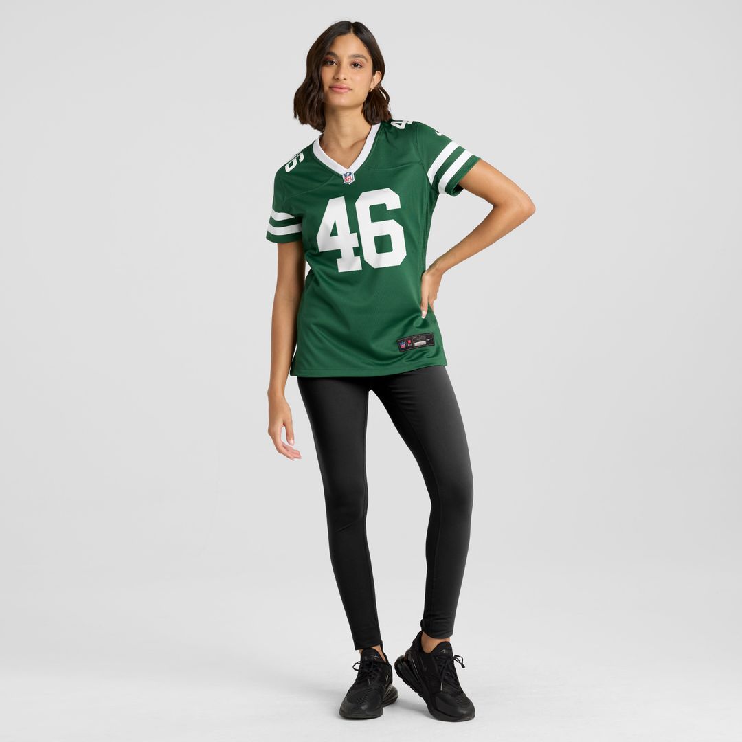Joseph Ossai New York Jets Nike Women's Team Game Jersey - Legacy Green