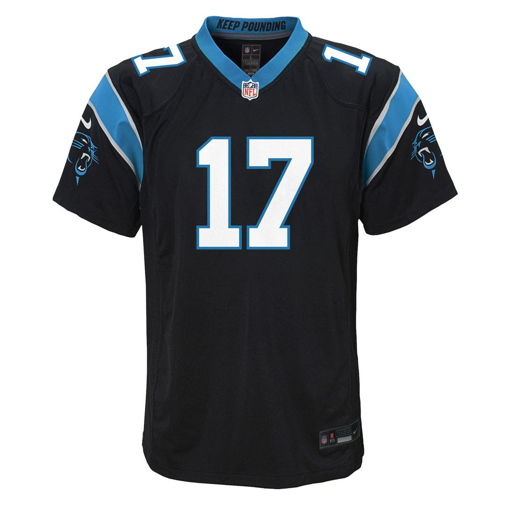 Xavier Legette Carolina Panthers Nike Youth Team Game Jersey - Black