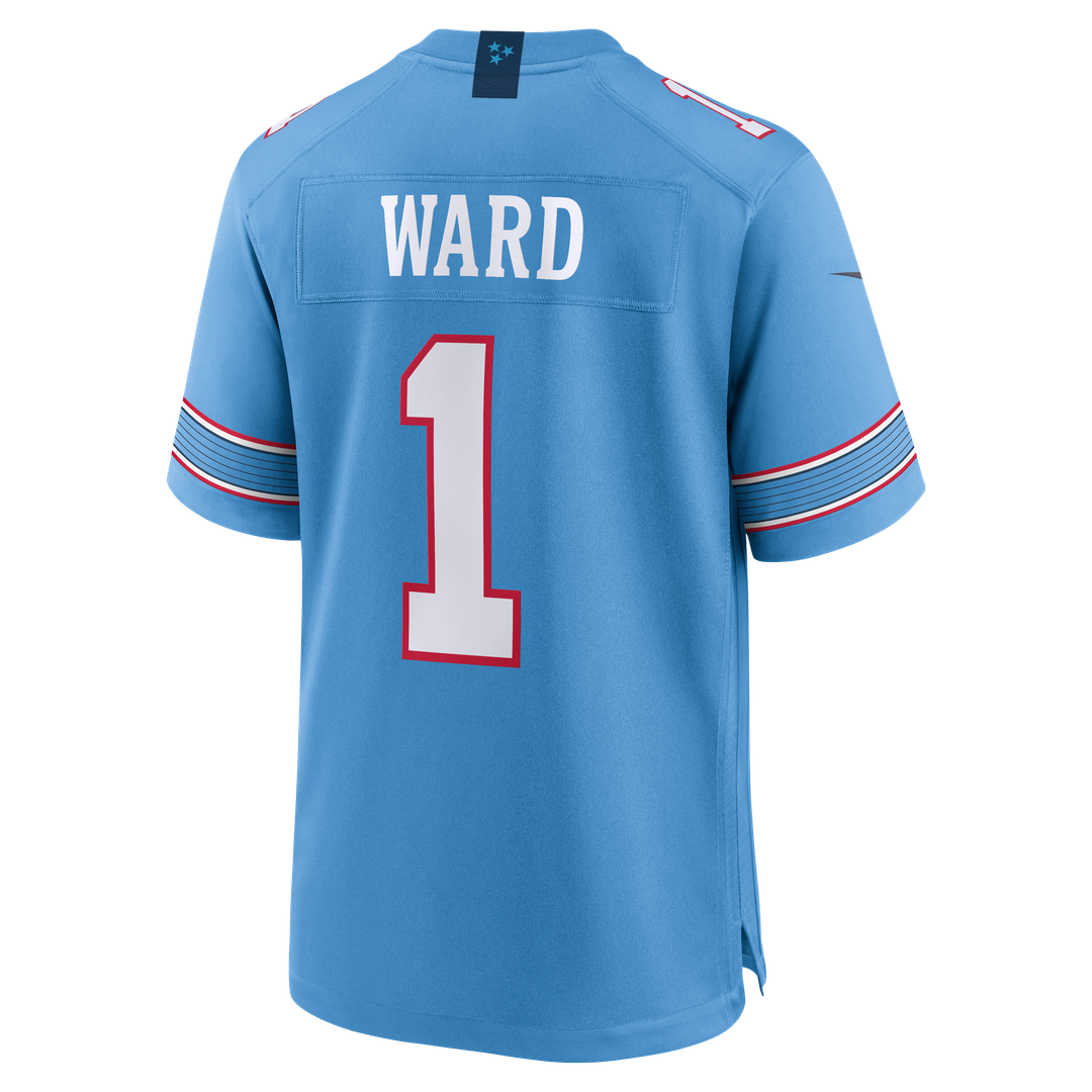 Cameron Ward Tennessee Titans Nike Game Jersey - Light Blue
