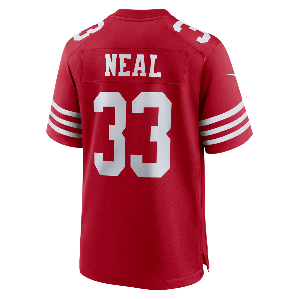 Siran Neal San Francisco 49ers Nike Team Game Jersey -  Scarlet