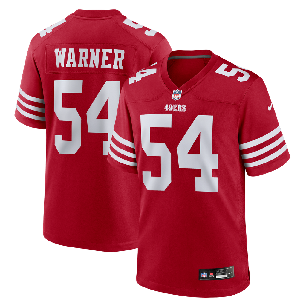 Fred Warner San Francisco 49ers Nike Team Game Player Jersey - White
