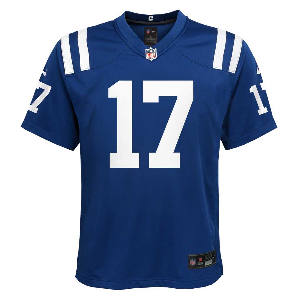 Daniel Jones Indianapolis Colts Nike Youth Alternate 2 Game Jersey - Royal