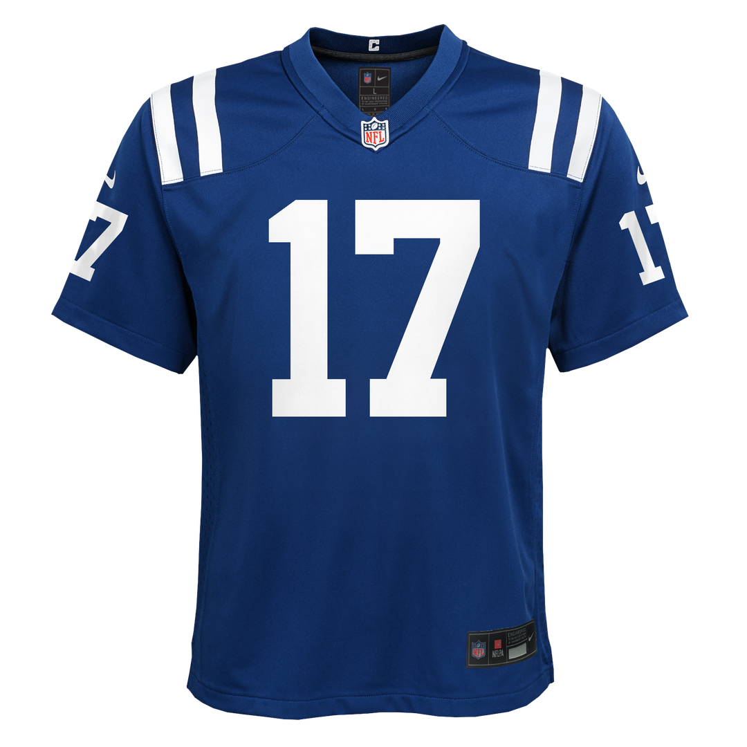 Daniel Jones Indianapolis Colts Nike Youth Alternate 2 Game Jersey - Royal