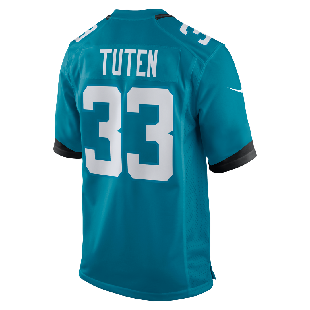 Bhayshul Tuten Jacksonville Jaguars Nike Team Game Jersey -  Teal