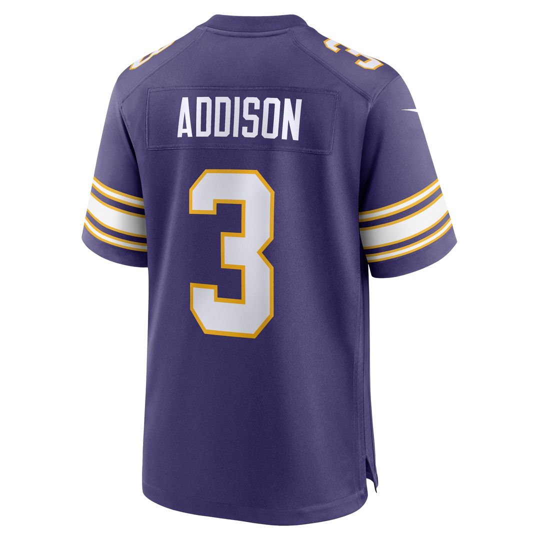 Jordan Addison Minnesota Vikings Nike Away Game Jersey - White