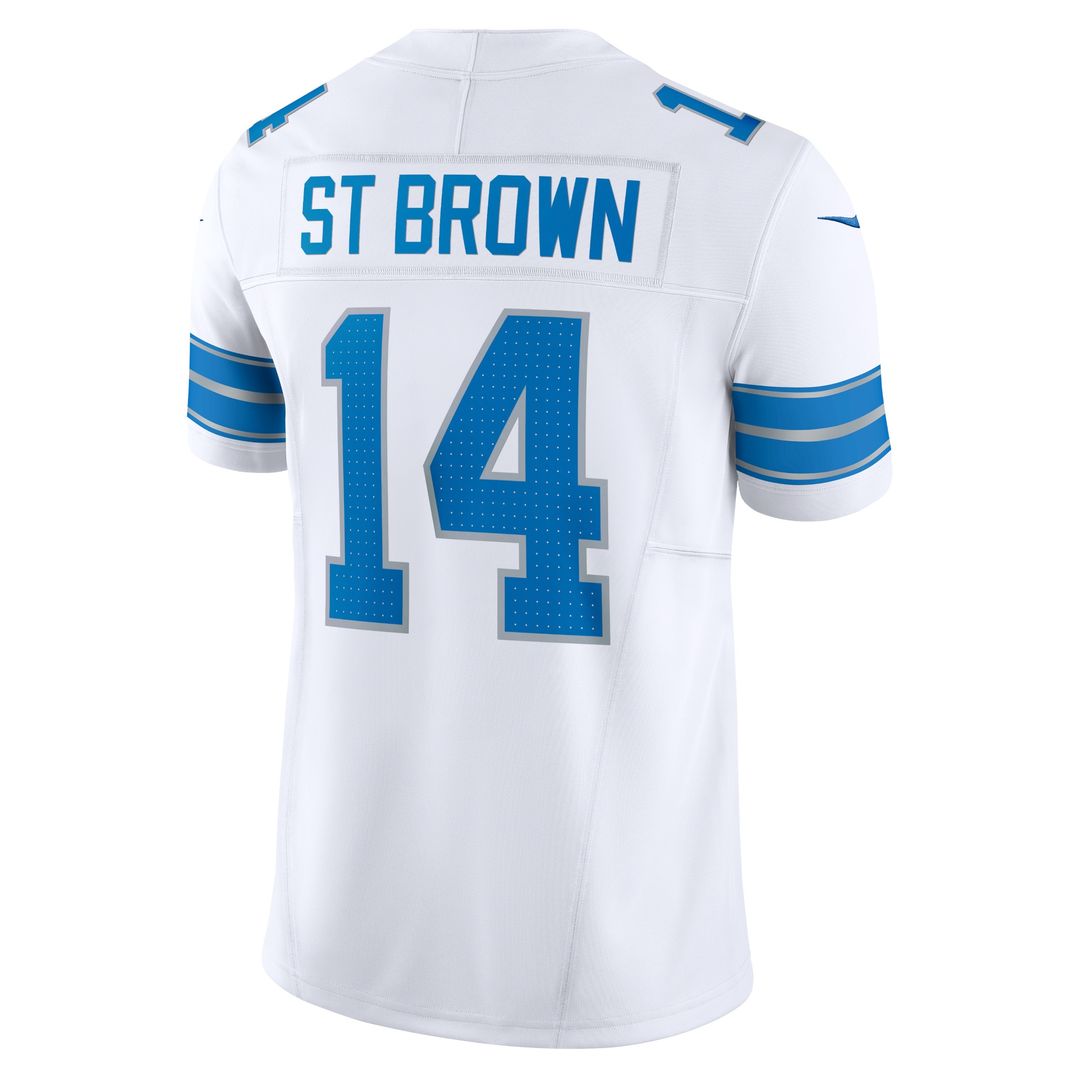 Amon-Ra St. Brown Detroit Lions Nike 2nd Alternate Vapor F.U.S.E. Limited Jersey - Black