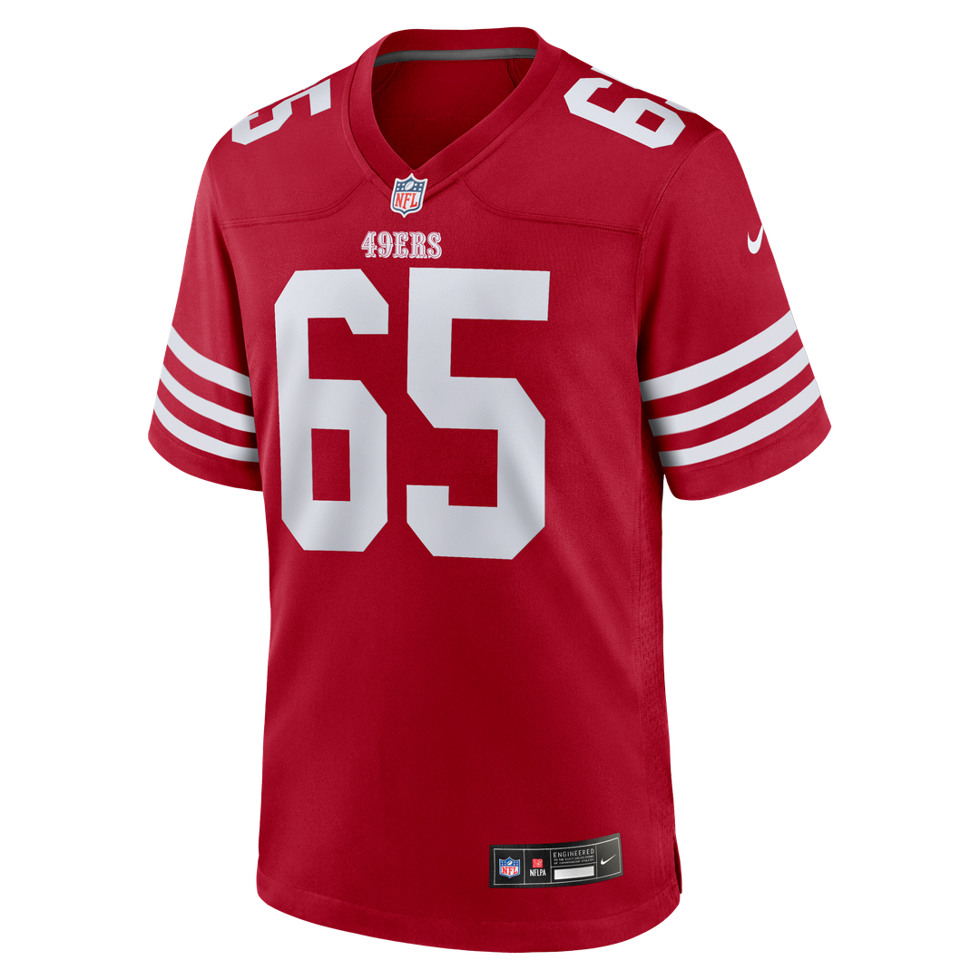Robert Jones San Francisco 49ers Nike Team Game Jersey -  Scarlet