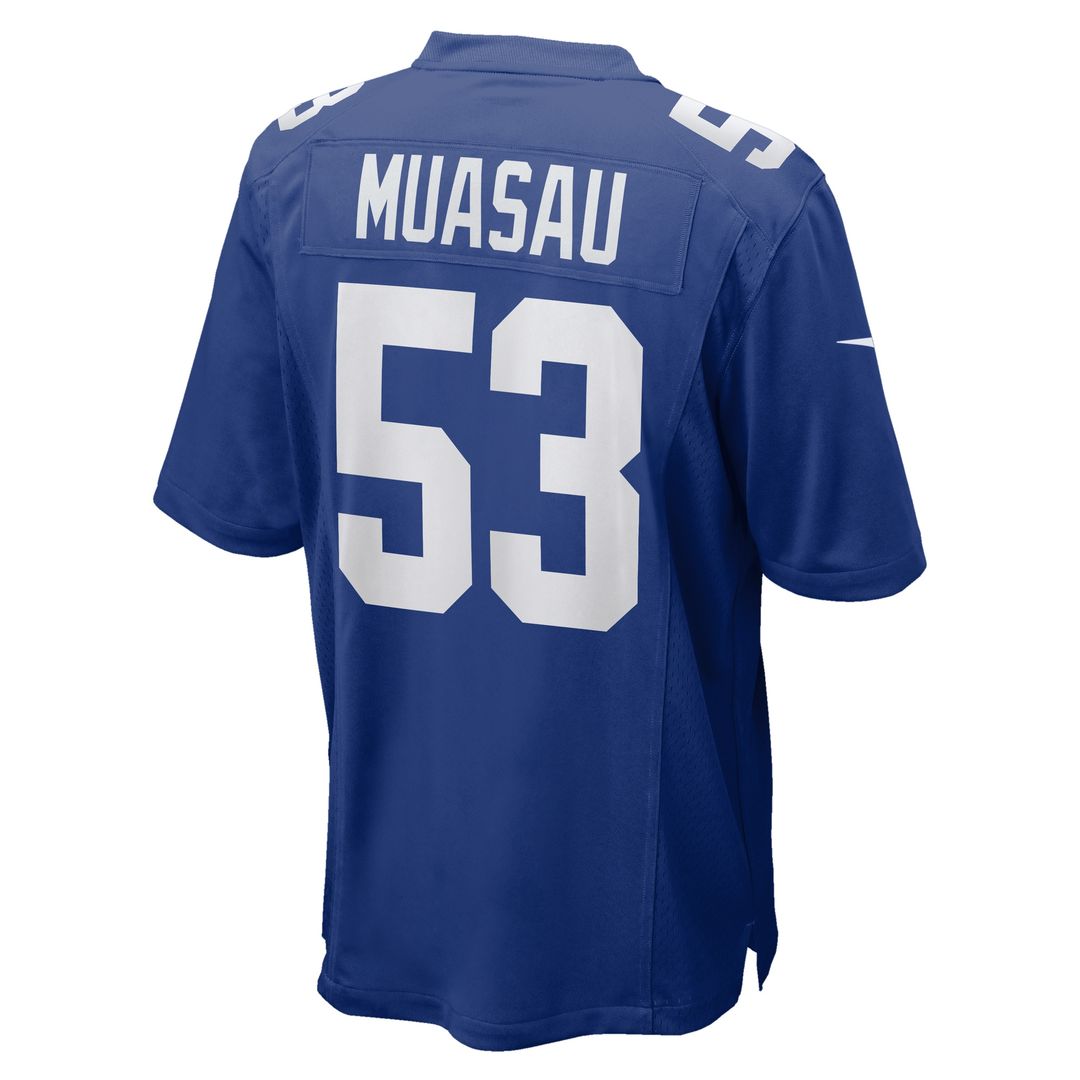 Darius Muasau New York Giants Nike Team Game Jersey -  Royal