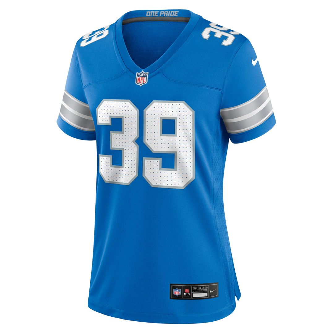 Jake Bates Detroit Lions Nike Women's Team Game Jersey -  Blue