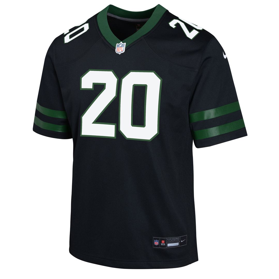 Breece Hall New York Jets Nike Youth Game Jersey - Black
