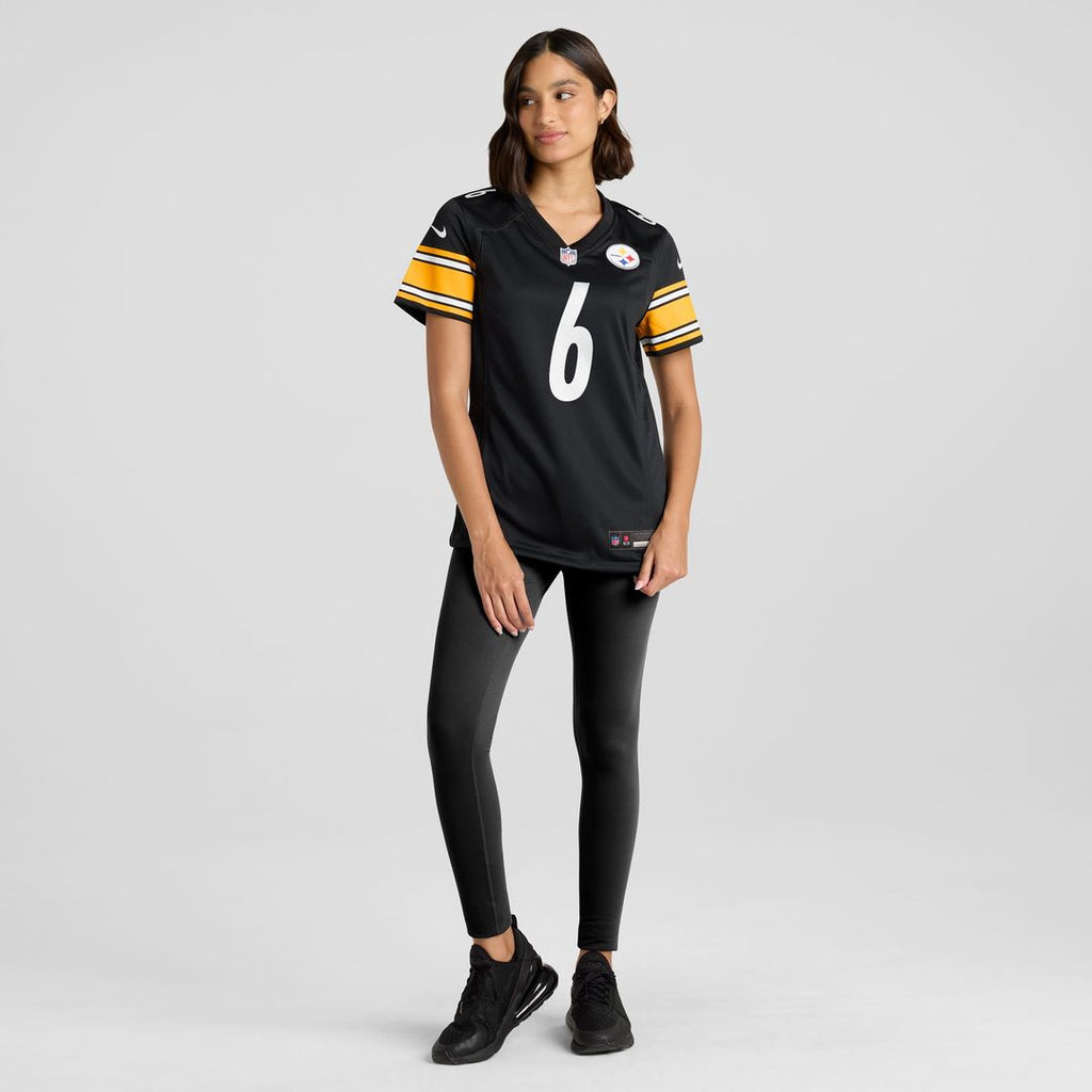 Patrick Queen Pittsburgh Steelers Nike Women's Game Player Jersey - Black