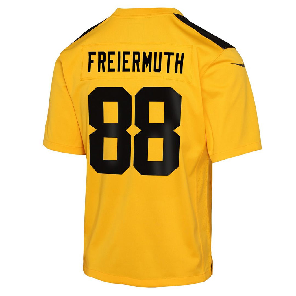 Pat Freiermuth Pittsburgh Steelers Nike Youth Alternate 1933 Throwback Game Jersey - Gold