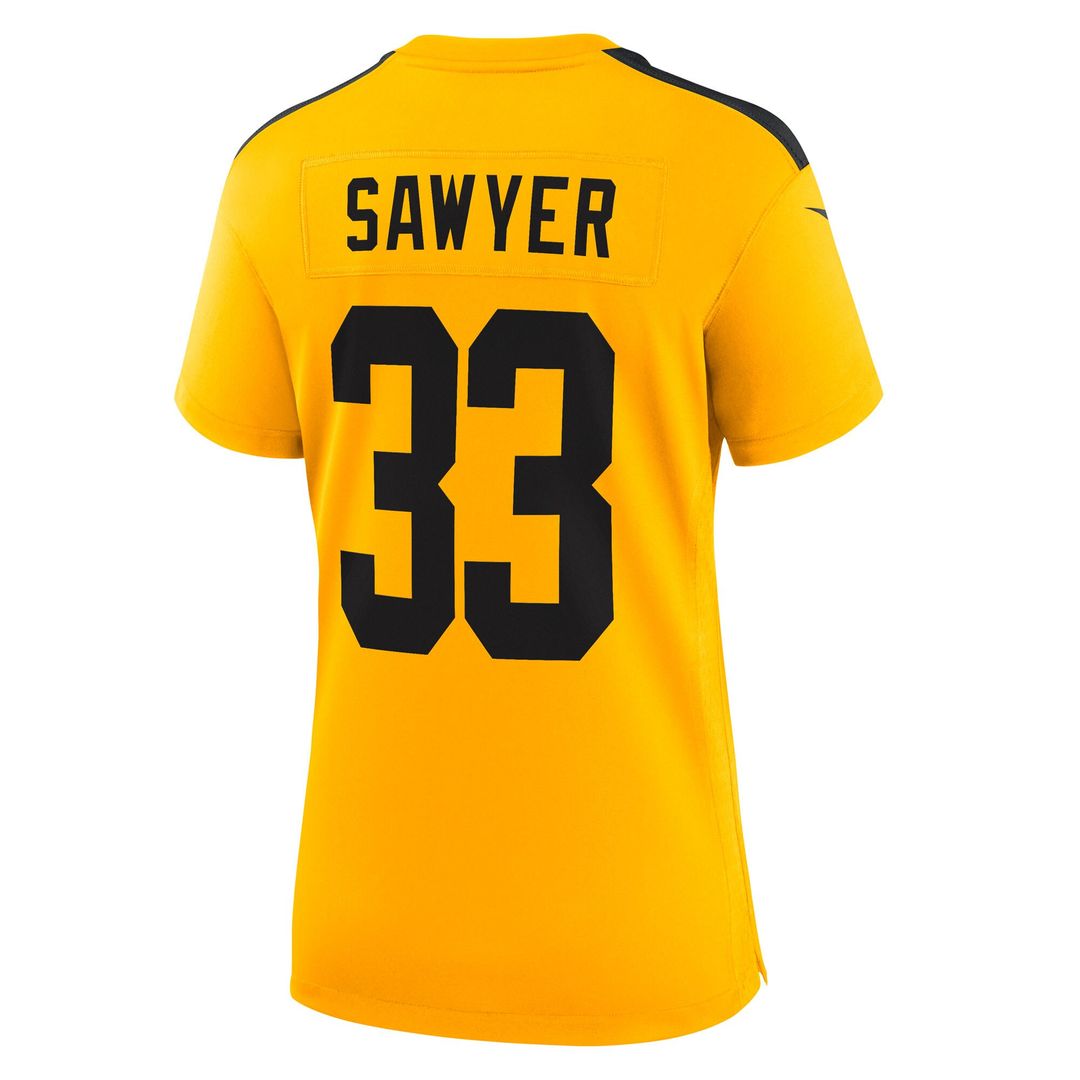 Jack Sawyer Pittsburgh Steelers Nike Women's Team Game Jersey -  Black
