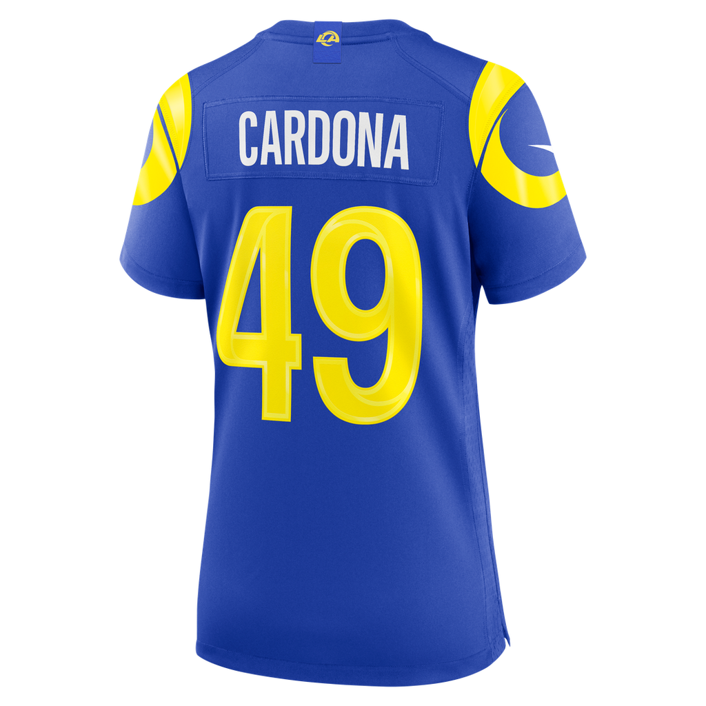 Joe Cardona Los Angeles Rams Nike Women's Team Game Jersey -  Royal