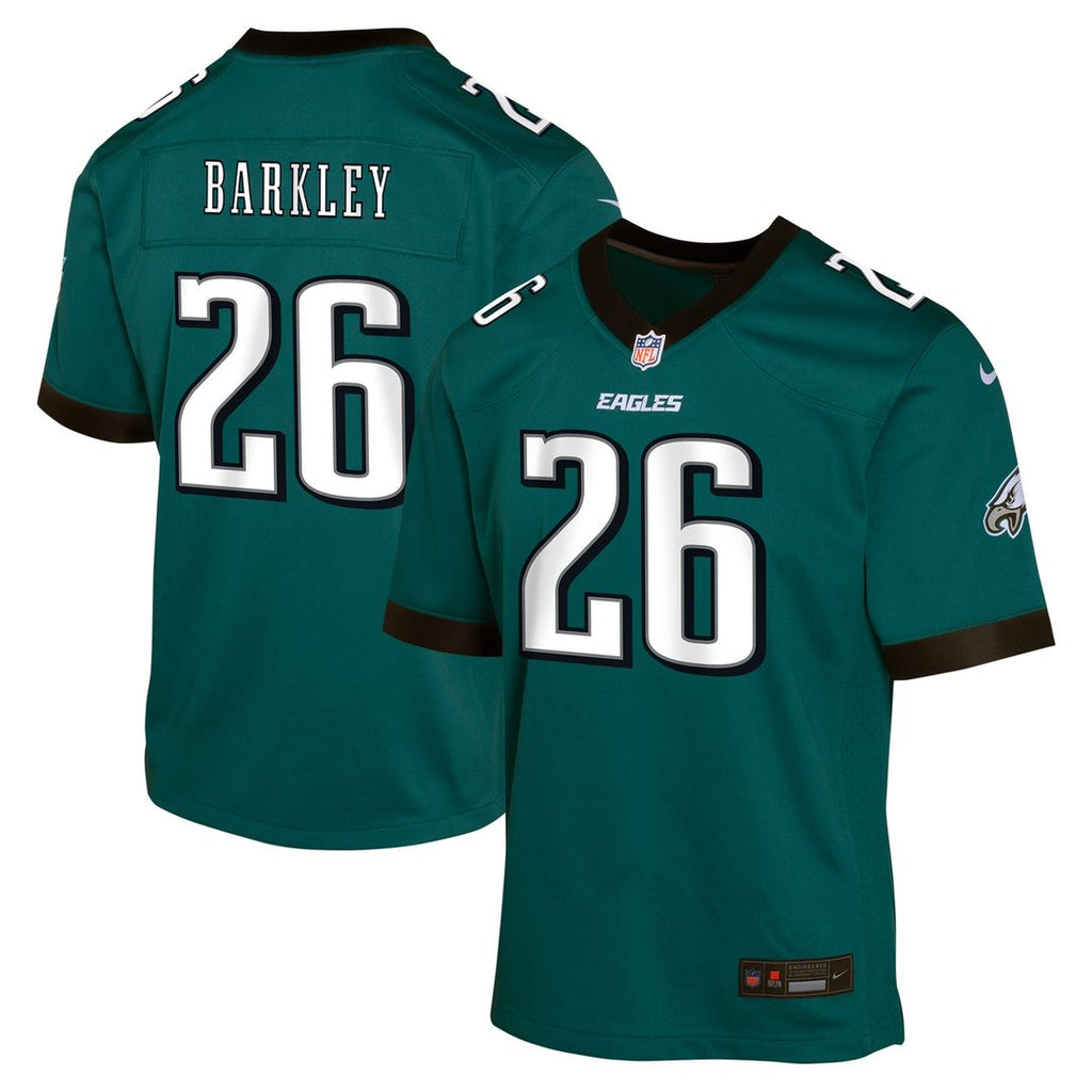 Saquon Barkley Philadelphia Eagles Nike Youth Game Jersey - Green
