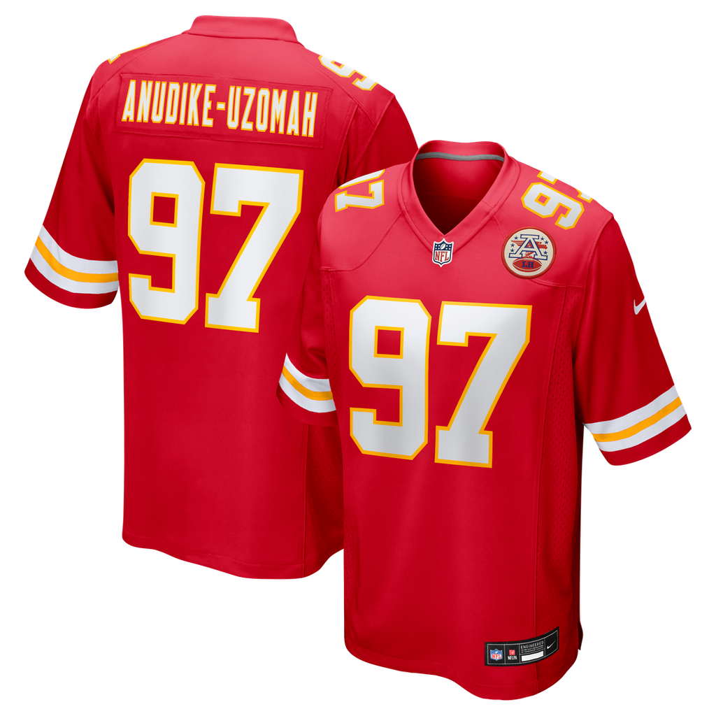 Felix Anudike-Uzomah Kansas City Chiefs Nike  Game Jersey - Red