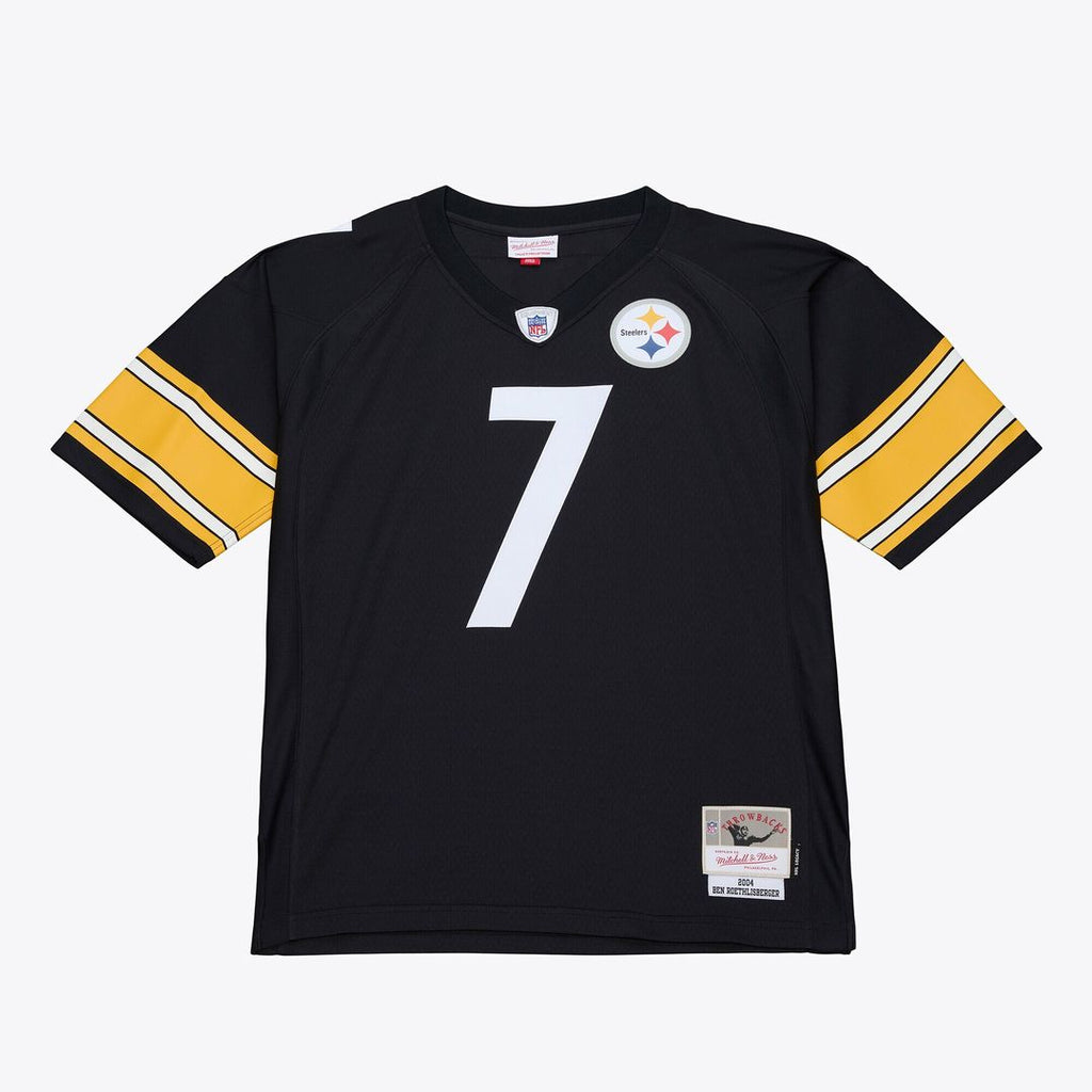 Ben Roethlisberger Pittsburgh Steelers Mitchell & Ness 2004 Big & Tall Legacy Retired Player Jersey - Black