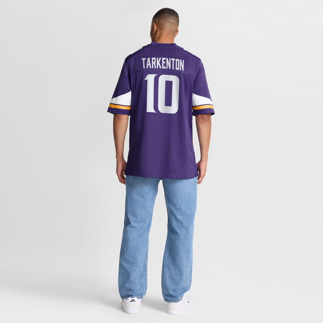 Fran Tarkenton Minnesota Vikings Nike Game Retired Player Jersey - Purple