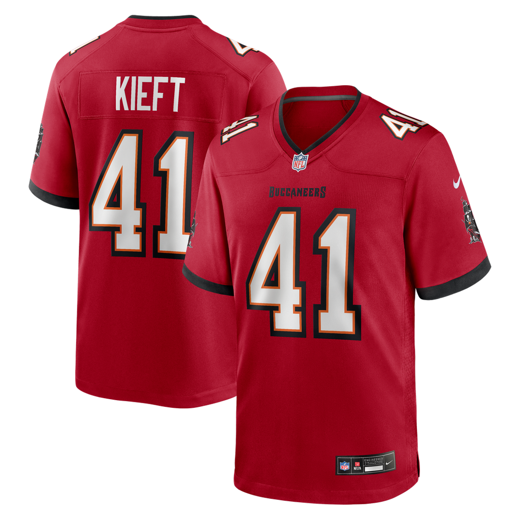 Ko Kieft Tampa Bay Buccaneers Nike Game Player Jersey - Red