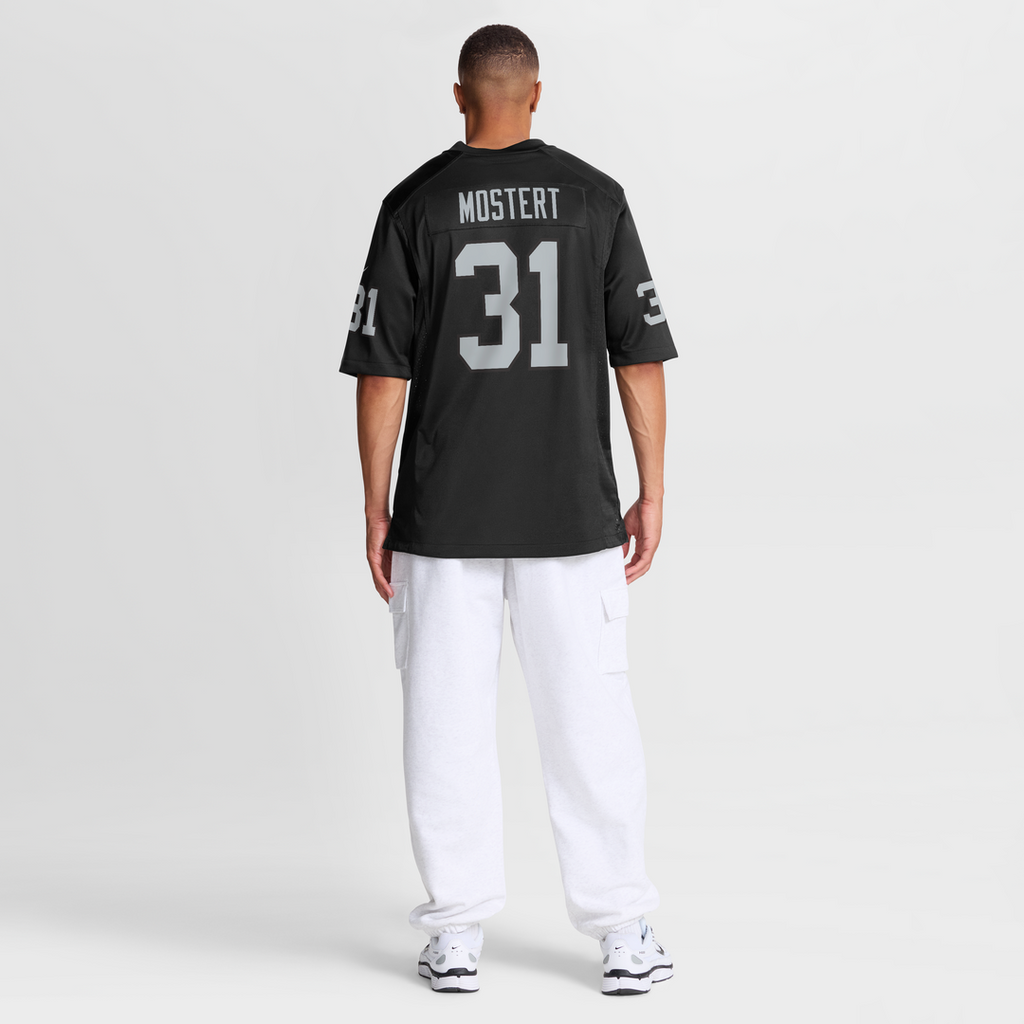 Raheem Mostert Las Vegas Raiders Nike Team Game Jersey -  Black