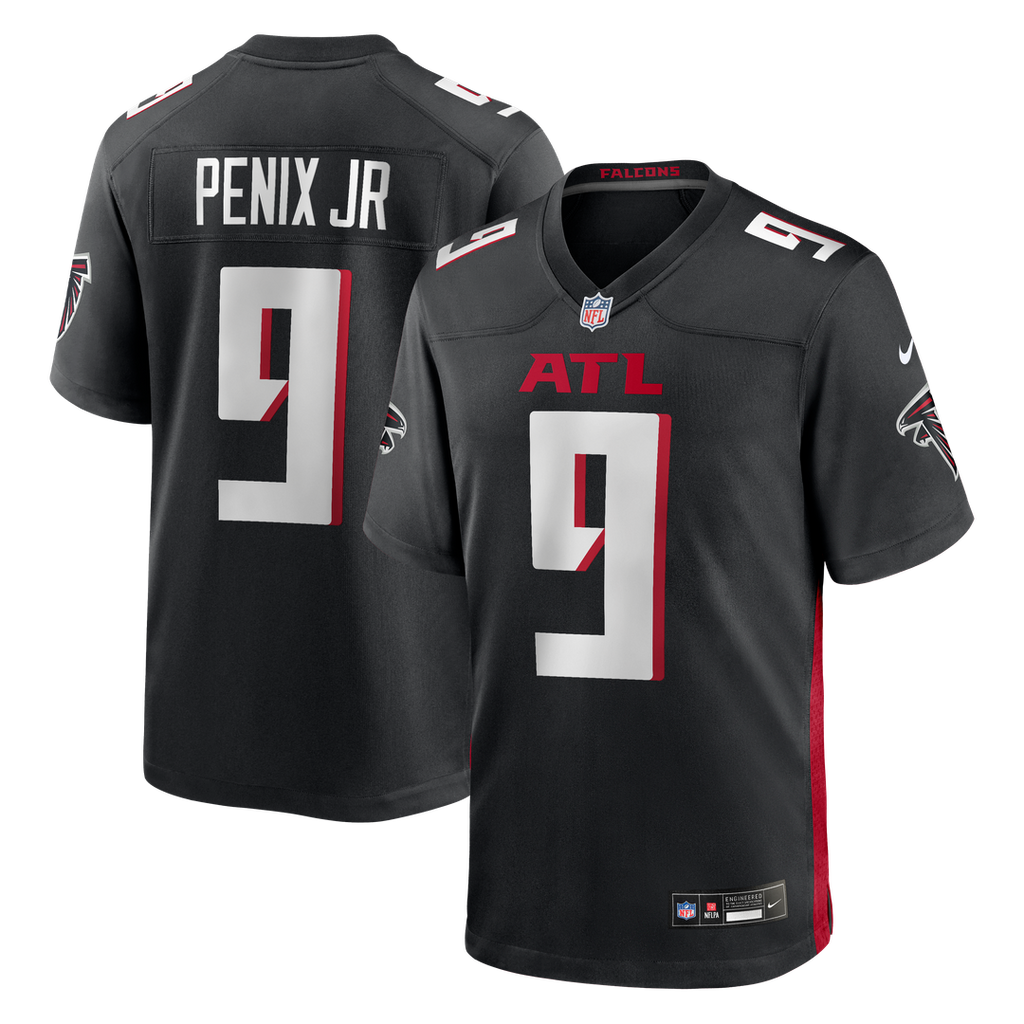 Michael Penix Jr. Atlanta Falcons Nike  Player Game Jersey - Black